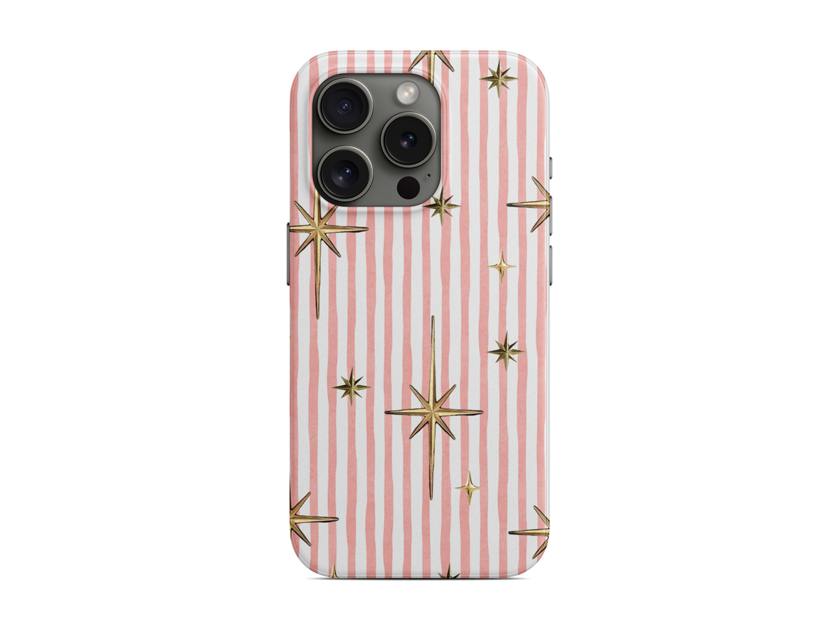 Çizgili - Yıldız Telefon Kılıfı (D130)