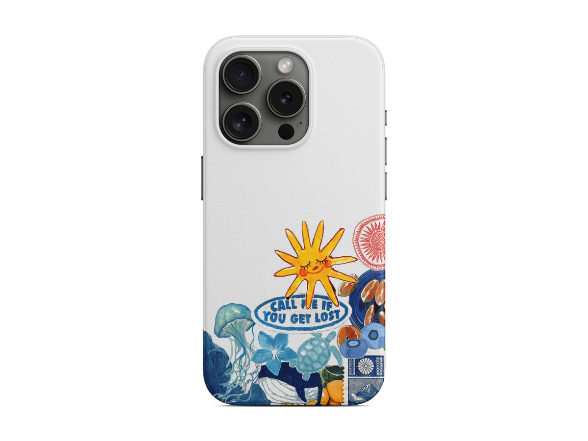 Summer Collage Telefon Kılıfı (D153)