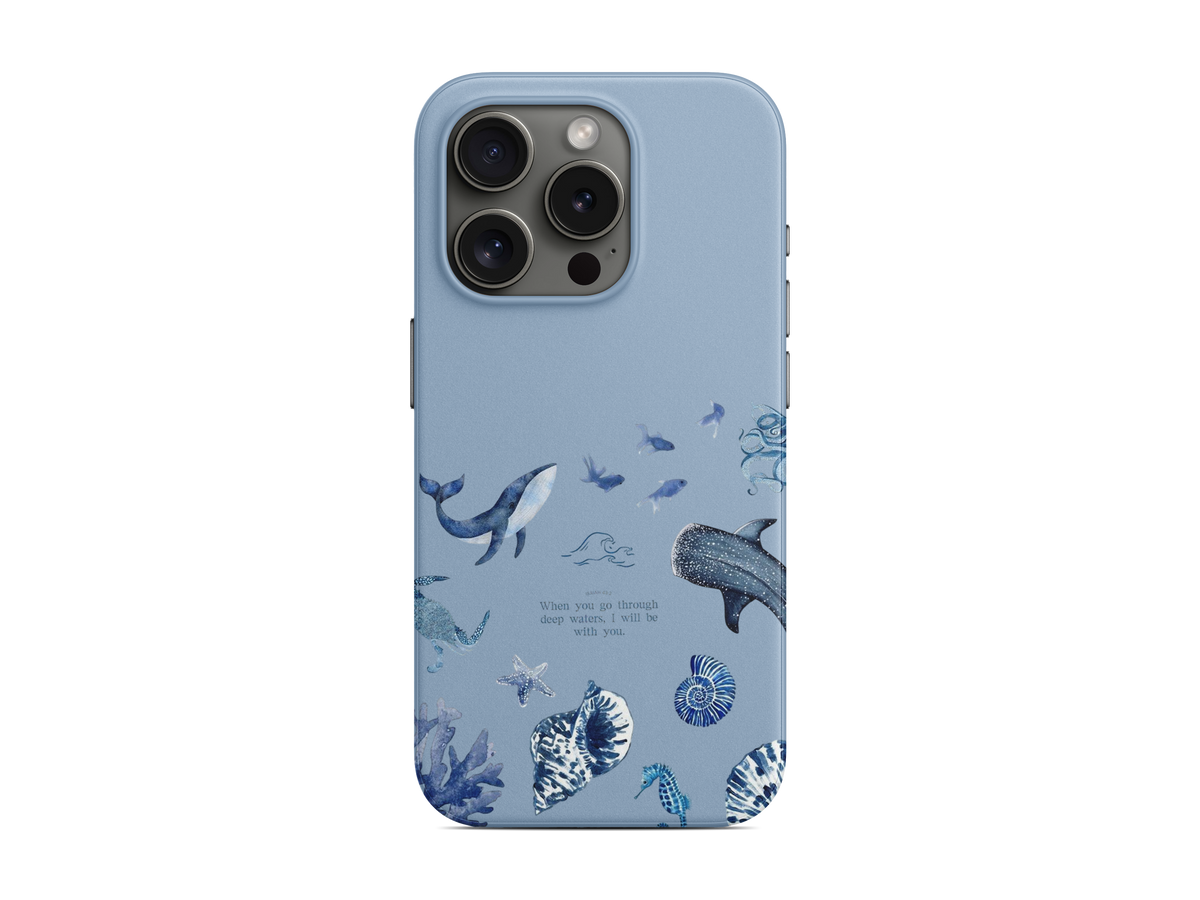 Mavi Balina Telefon Kılıfı (D178)