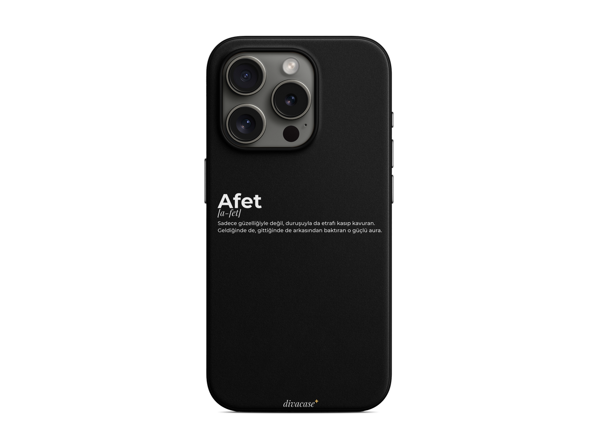 Lügat - Afet Telefon Kılıfı (D183)