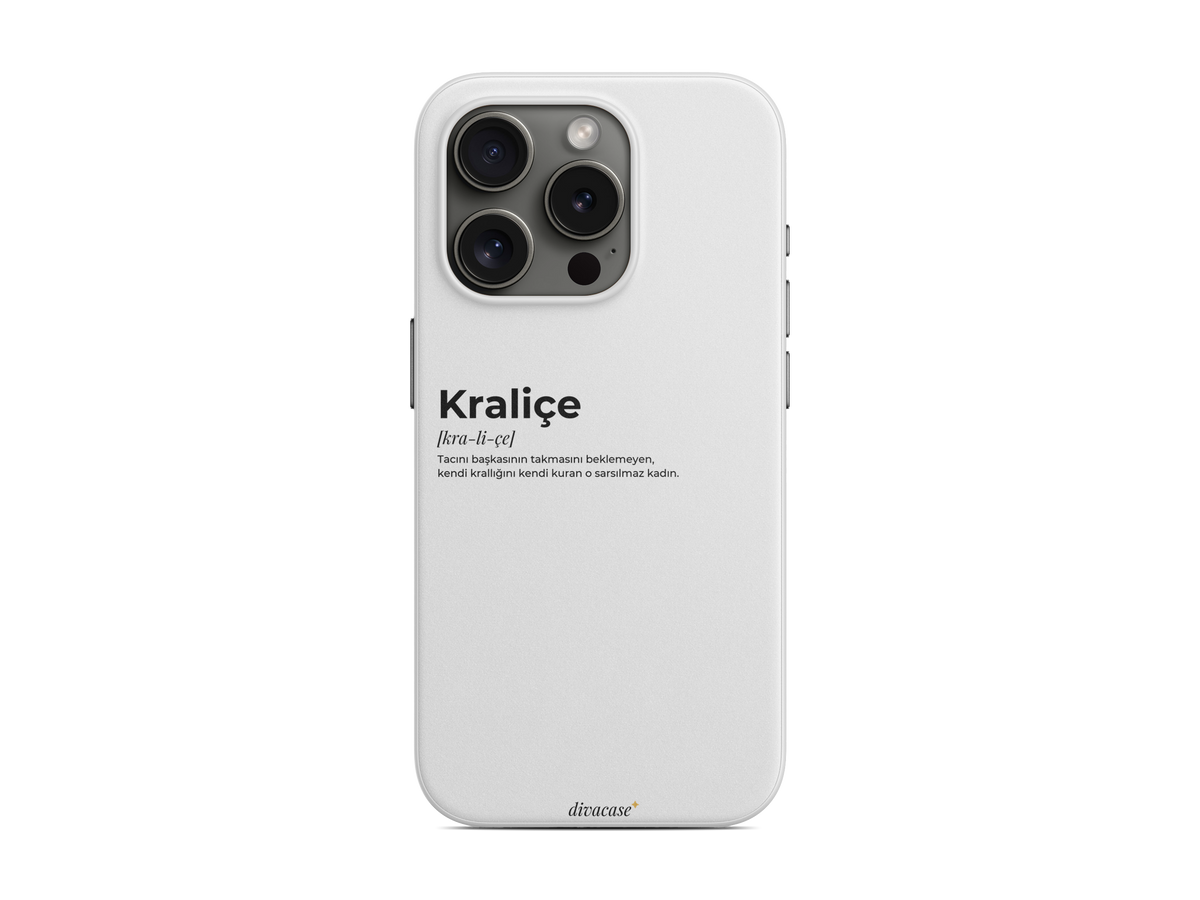Lügat - Kraliçe Telefon Kılıfı (D184)