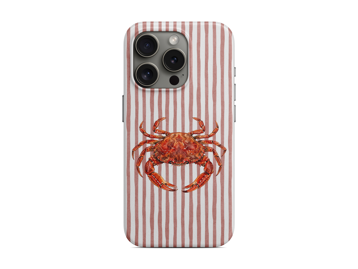 Çizgili - Yengeç Telefon Kılıfı (D248)