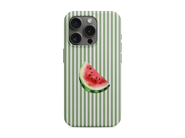 Çizgili - Karpuz Telefon Kılıfı (D115)