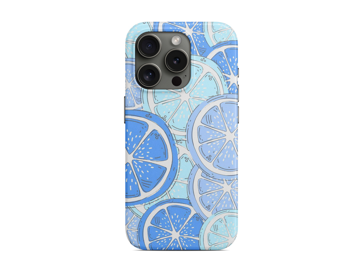 Mavi Limon Telefon Kılıfı (D125)