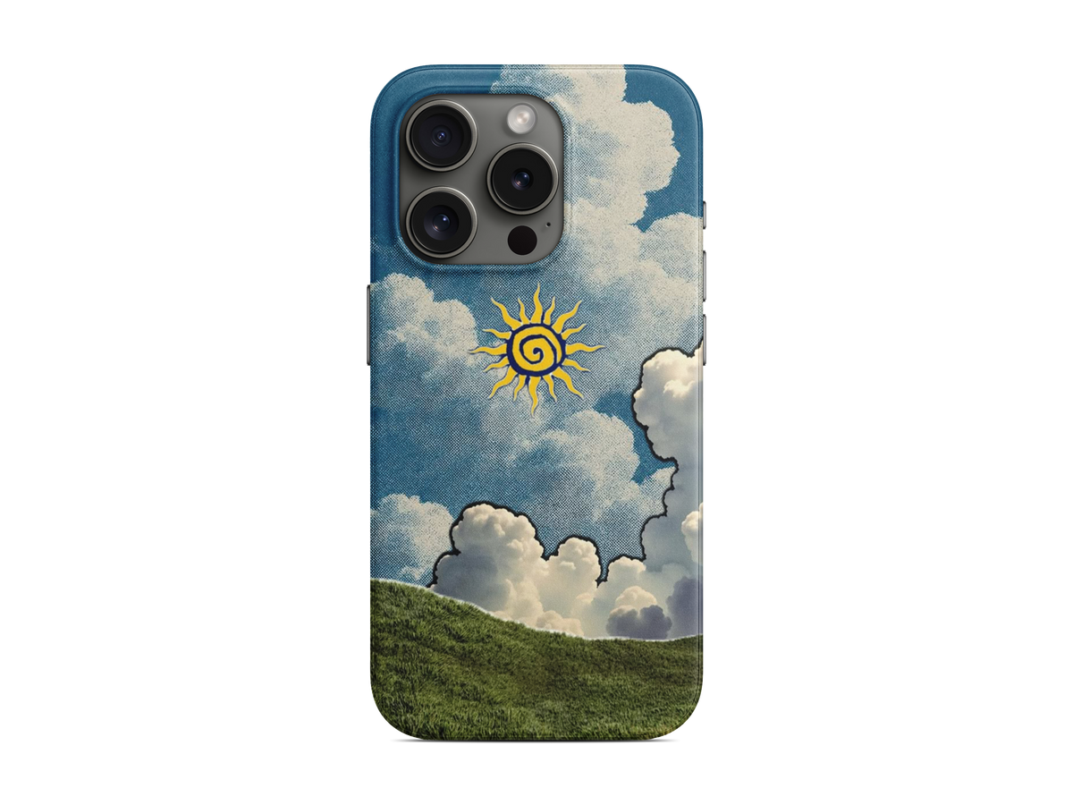 Güneşli Gökyüzü Telefon Kılıfı (D159)