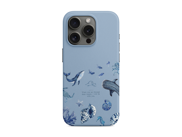 Mavi Balina Telefon Kılıfı (D178)