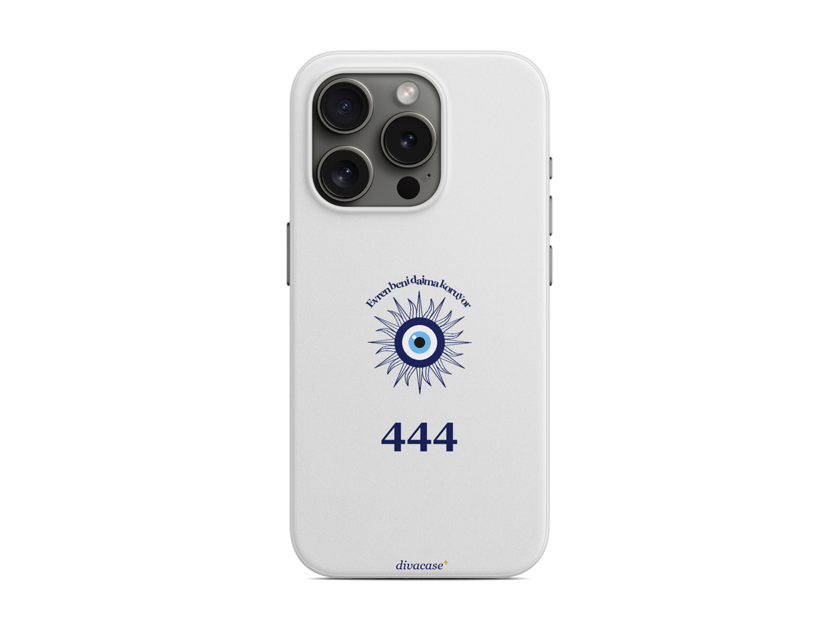 Nazar - Nazar 444 Beyaz Telefon Kılıfı (D195)