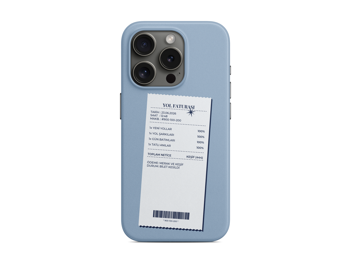 Fiş - Seyahat Telefon Kılıfı (D202)