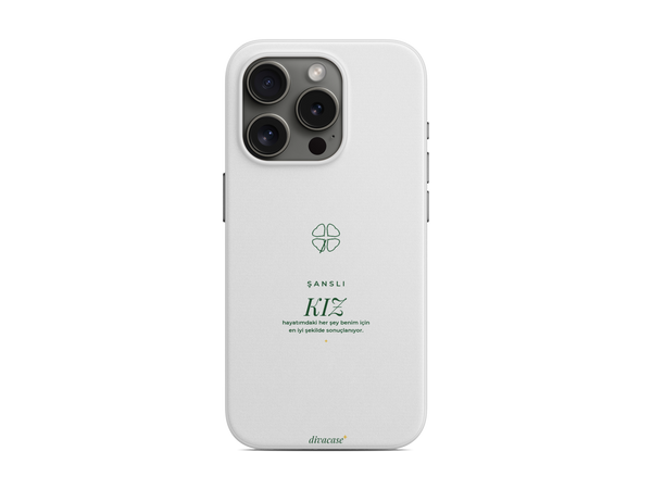 Yonca - Şanslı Kız Telefon Kılıfı (D212)