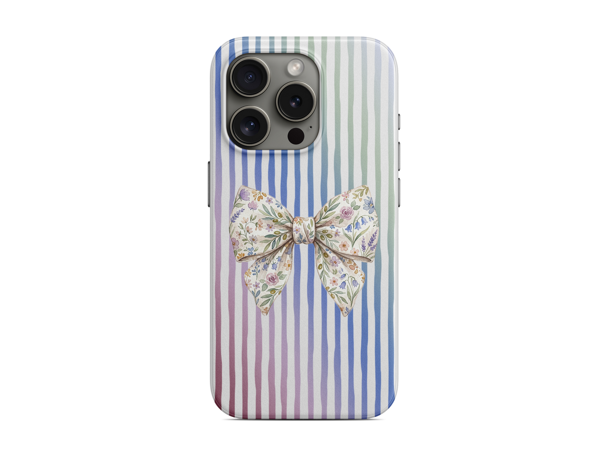 Çizgili - Fiyonk Telefon Kılıfı (D241)