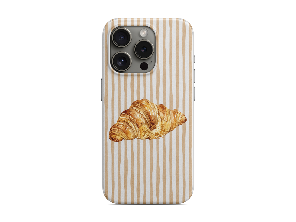 Çizgili - Kruvasan Telefon Kılıfı (D250)