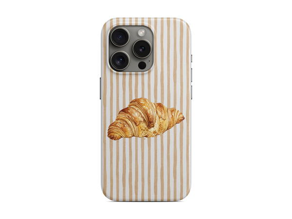 Çizgili - Kruvasan Telefon Kılıfı (D250)
