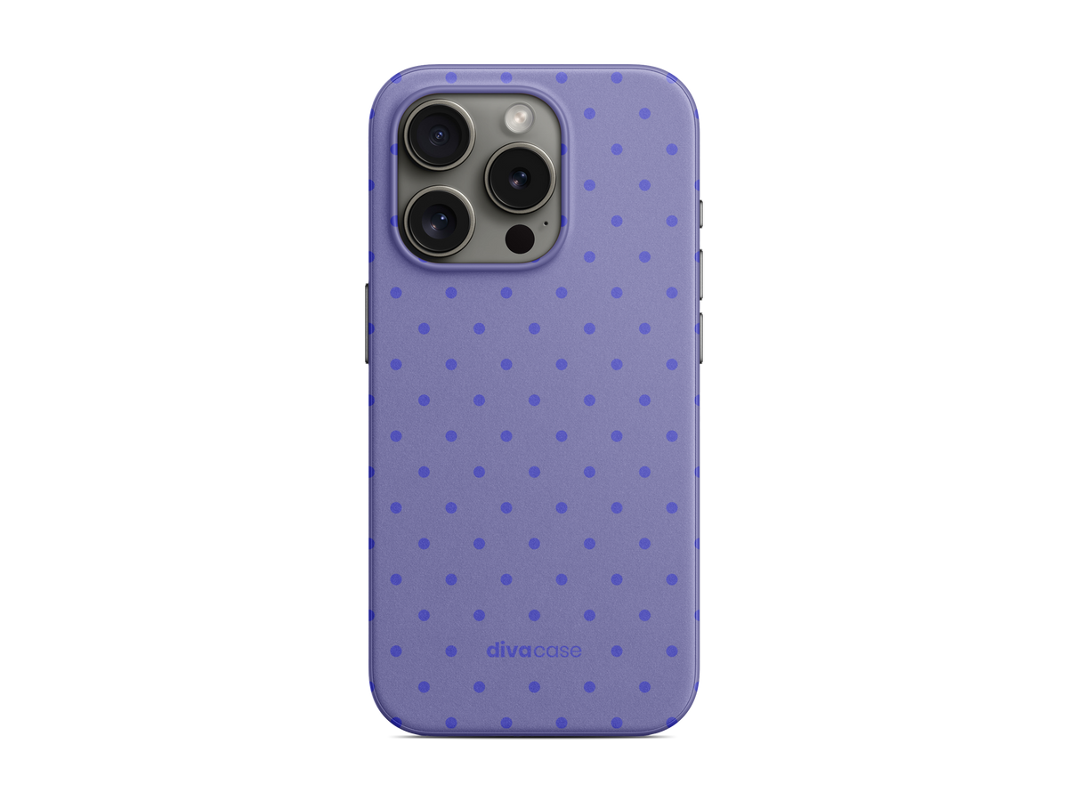 Benekli - Mor Telefon Kılıfı (D275)